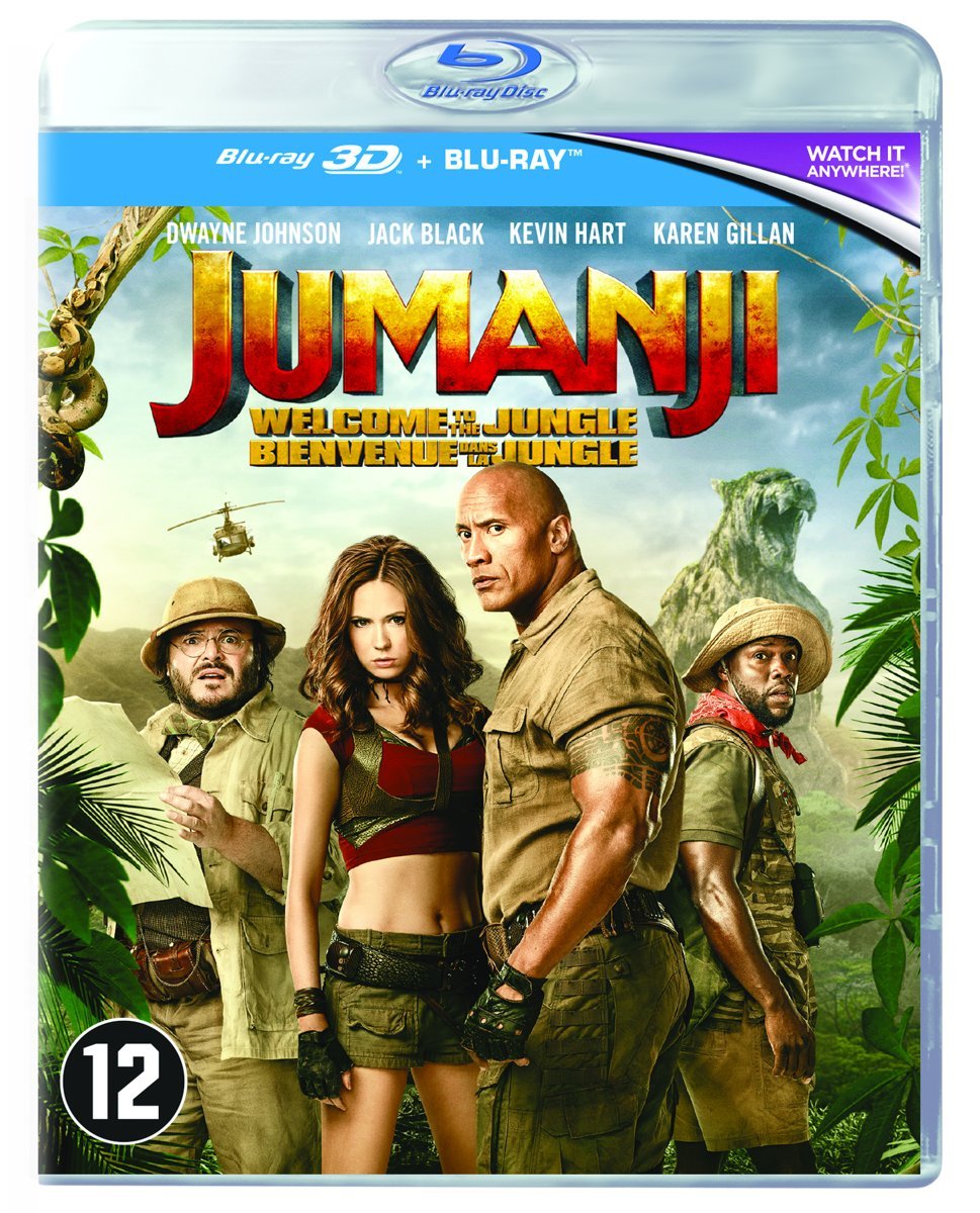 Jumanji : Bienvenue dans la Jungle-Edition 3D dvd