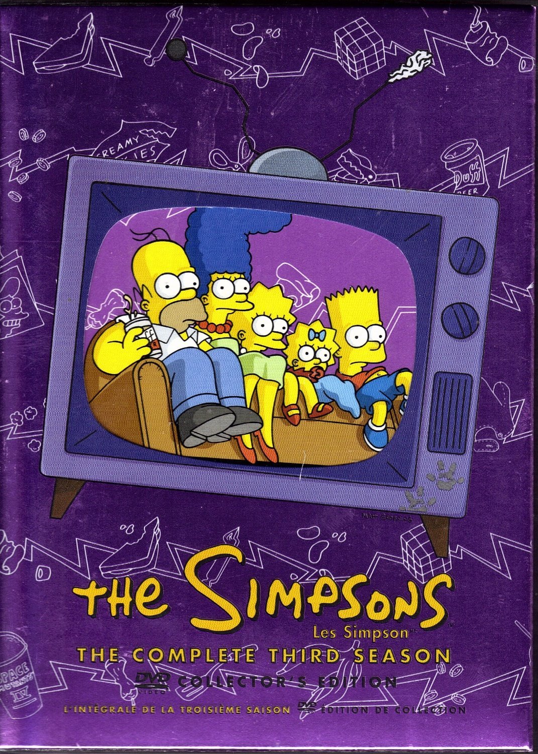 Les Simpson : L'Intégrale Saison 3 - Édition 4 DVD Films