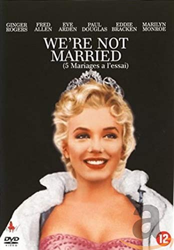 5 MARIAGES A L'ESSAI - MARILYN MONROE : WE'RE NOT MARRIED (1 DVD) Films