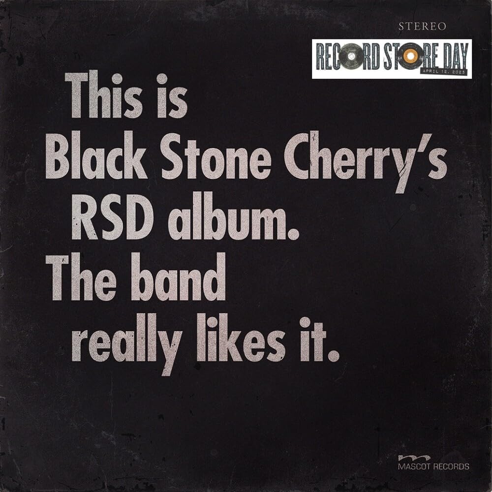 This is Black Stone Cherry's RSD album,1 Audio-CD Books