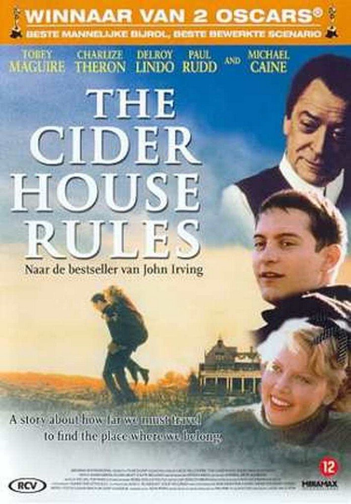 1-DVD SPEELFILM - THE CIDER HOUSE RULES Films