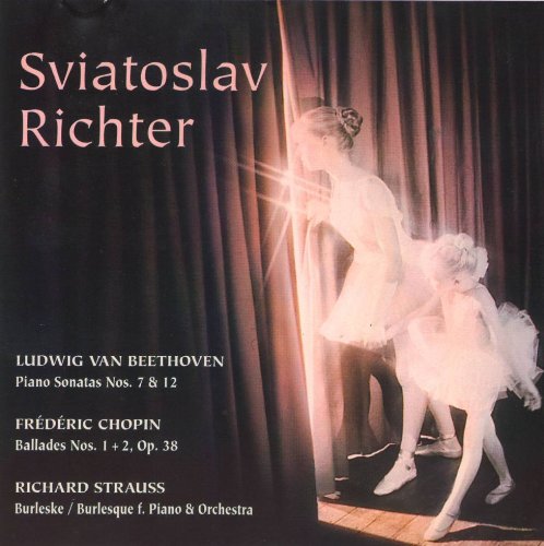 Sviatoslav Richter. Beethoven . Piano Sonatas Nr.7 ,12. Chopin Ballades. Strauss Burleske. Music