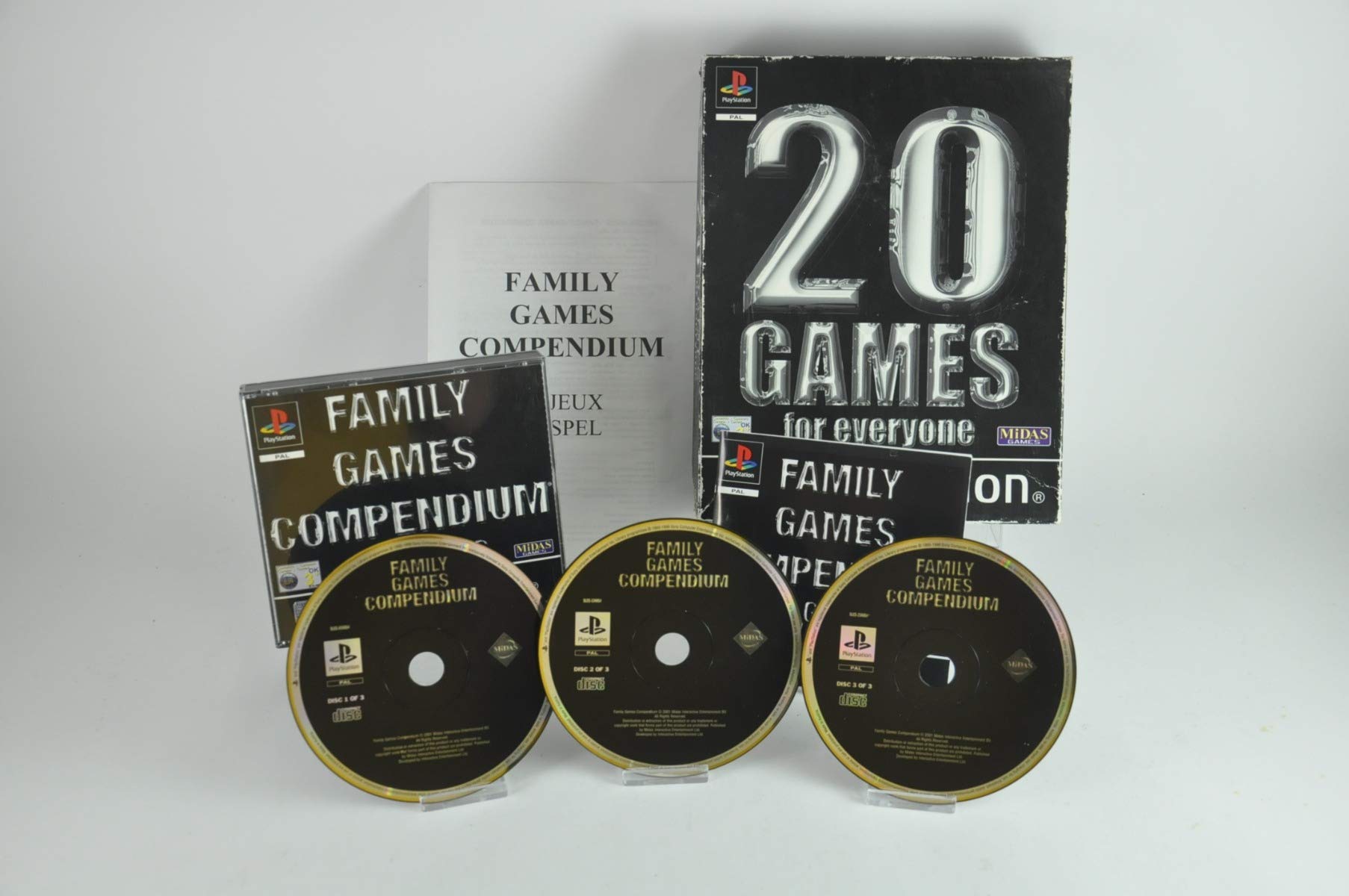 Family Games Compendium (Playstation) Games