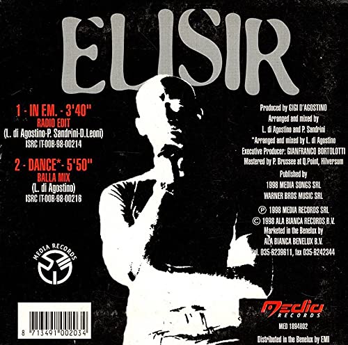 Your love (elisir, 2 versions, 1998) Dance & Electronic