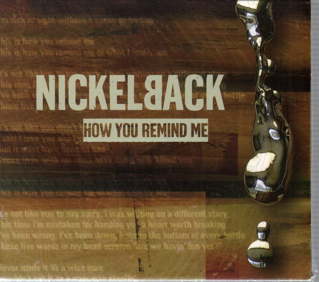 HOW YOU REMIND ME CD EUROPEAN ROADRUNNER 2001 Alternative & Indie
