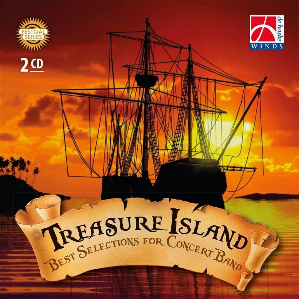 Treasure Island - Concert Band/Harmonie - 2CD cd