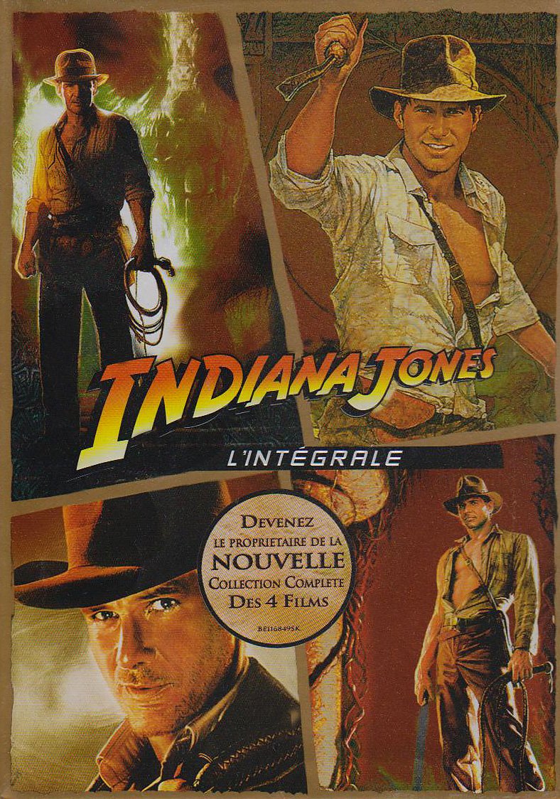 Coffret Indiana Jones 1,2,3 et 4 - Coffret 5 DVD Films