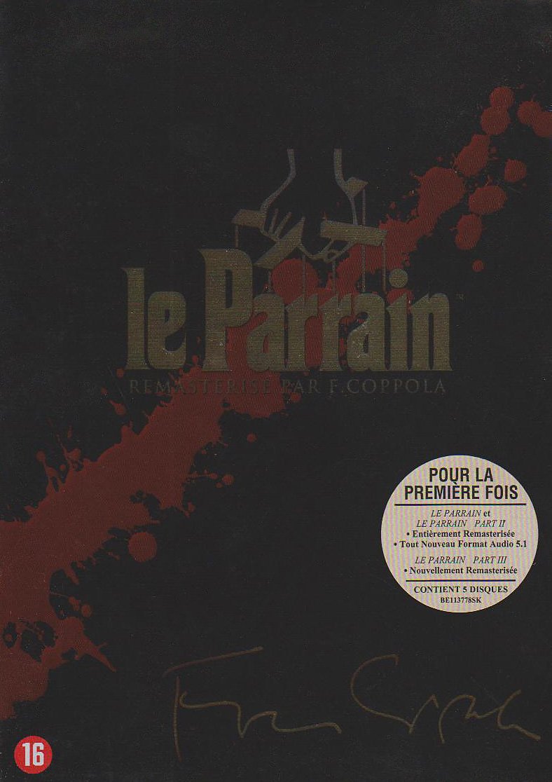 Coffret Trilogie Le Parrain - Coffret 5 DVD Films