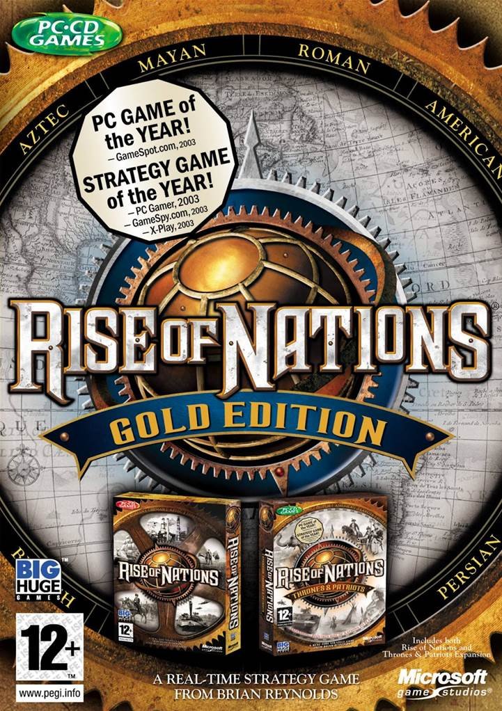 Rise Of Nations - Gold - Just For Games game