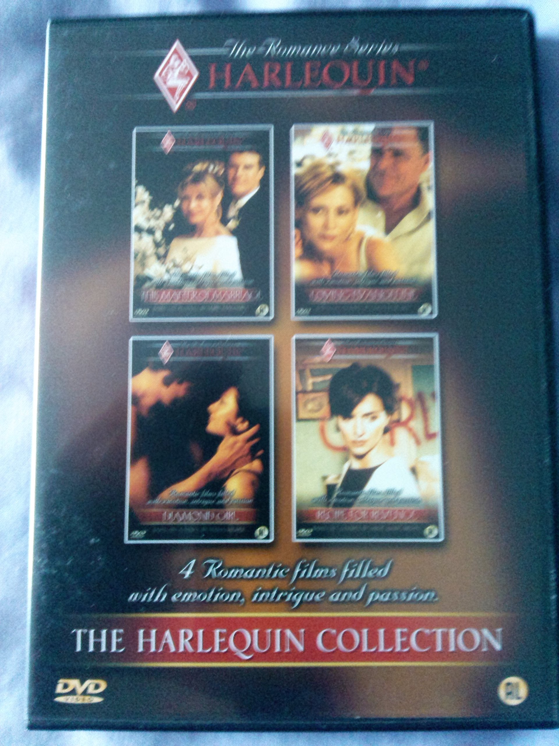 This matter of Marriage / Loving Evangeline / Diamond Girl / Recipe for Revenge DVD Harlequin Romance Classics GENUINE REGION 2 DUTCH IMPORT - ENGLISH SPEAKING Movies