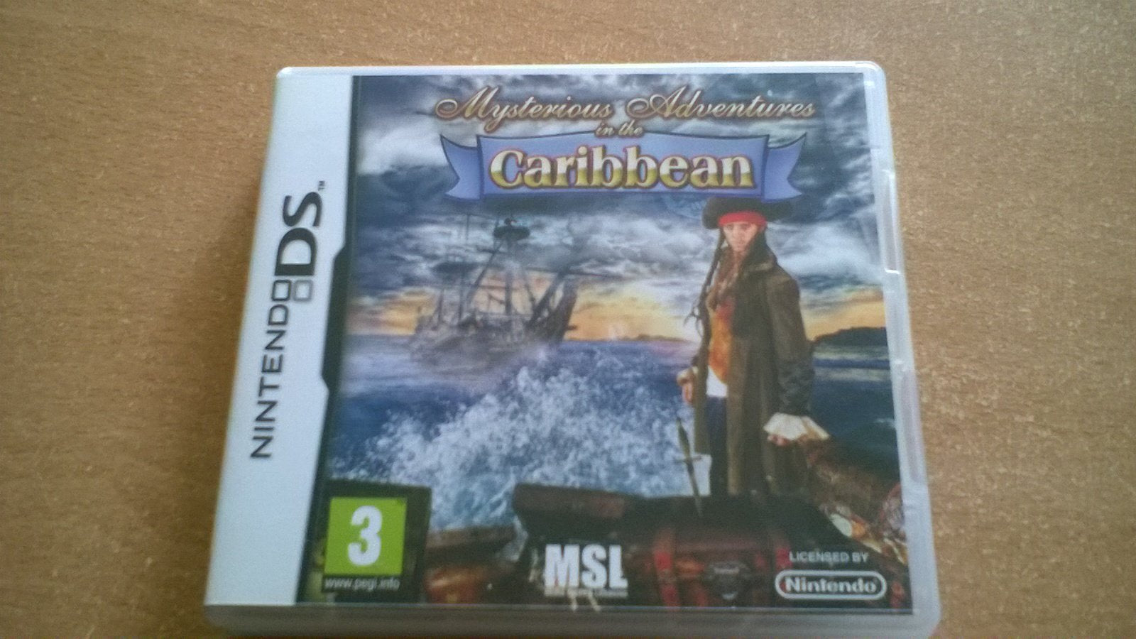 LICENSED 4U LTD MYSTERY ADV IN THE CARIBBEAN Nintendo DS