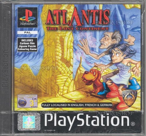 Atlantis the lost continent - Playstation - PAL Older Consoles