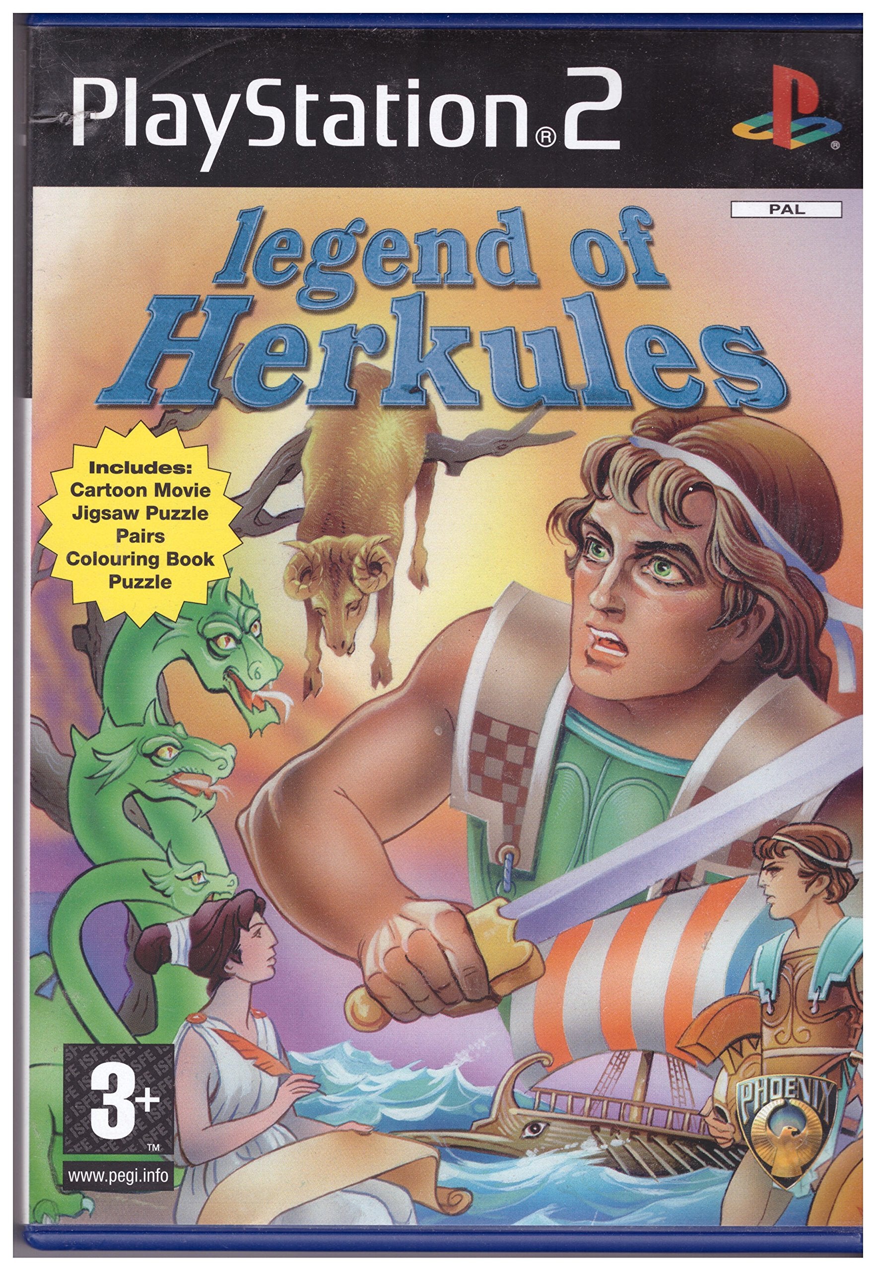 Legend Of Herkules (PS2)-KOSTENLOSE LIEFERUNG Games