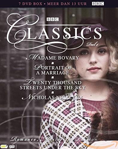 BBC Classics collection 4 vol. 4 - 4 TV mini-series: Madame Bovary / Portrait of a Marriage / Twenty Thousand Streets under the Sky / Nicholas Nickleby - 7 discs DVD Box set Movies