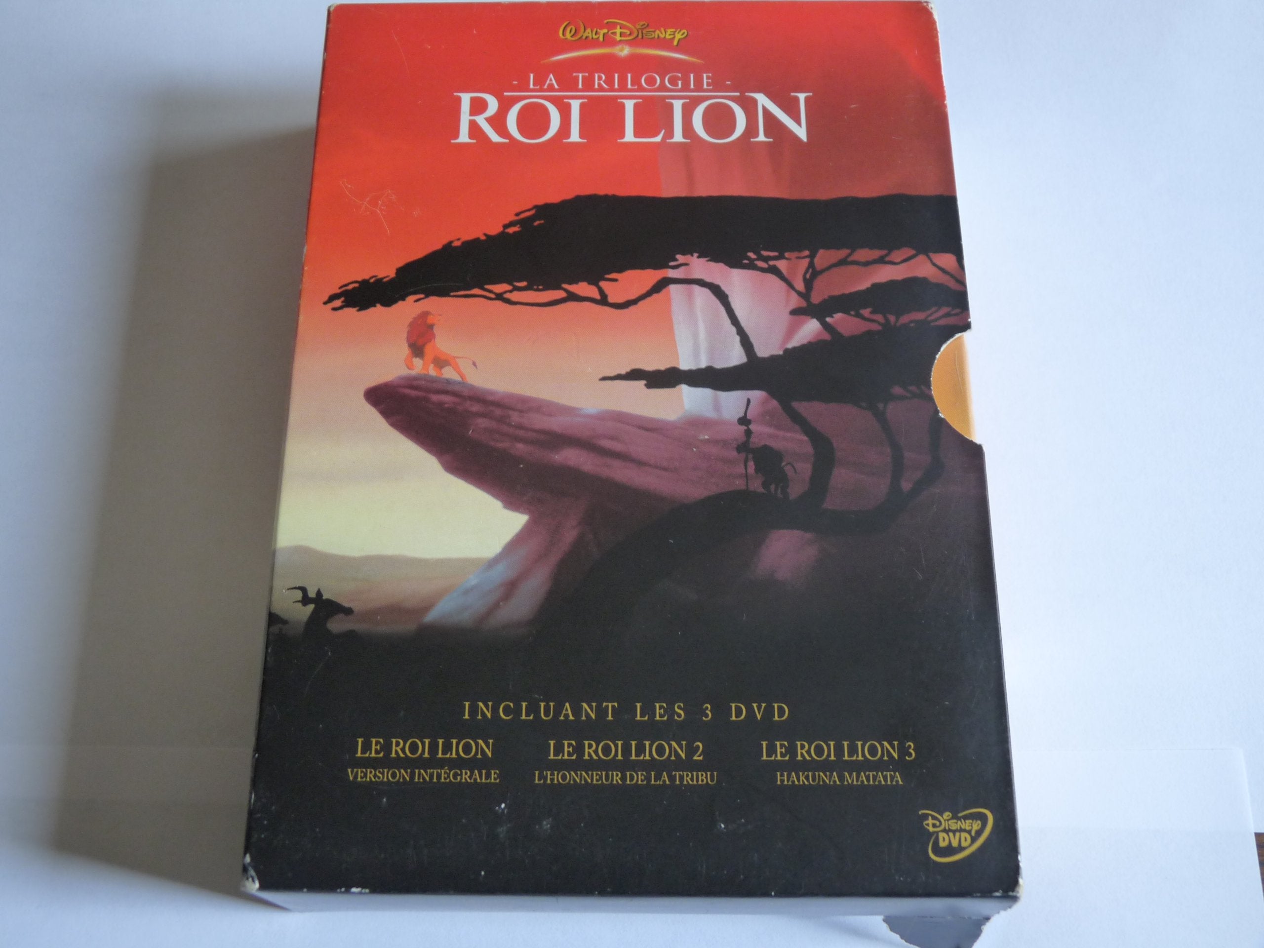 Trilogie Roi Lion : Le Roi Lion 1, 2 et 3 - Coffret Prestige 3 DVD Films