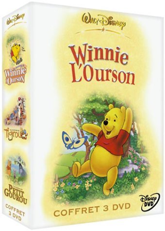 Coffret Winnie l'ourson 3 DVD : Les aventures de Winnie l'ourson / Tigrou / Petit Gourou Films