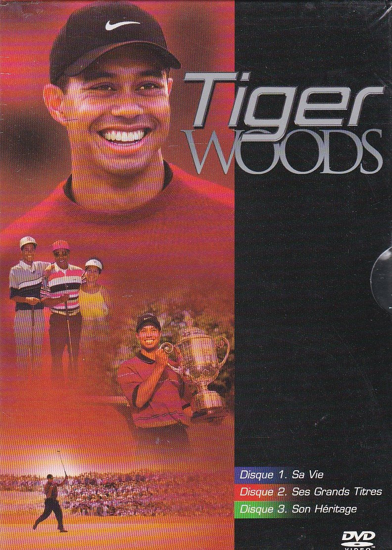 Coffret Tiger Woods 3 DVD : La Quète de Tiger / Les Défis de Tiger / L'empreinte de Tiger Films