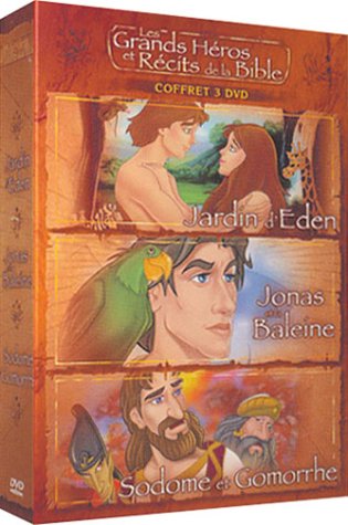 Les Grands héros et récits de la Bible, vol.1 : Jardin d'Eden - Coffret 3 DVD Films
