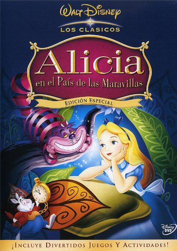 Alicia en el pais de las maravillas (DVD) ed. especial book