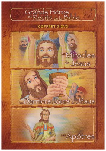 Les Grands héros et récits de la Bible, vol. 4 : Les apôtres - Coffret 3 DVD Box sets