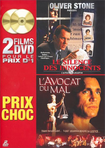 Le Silence des innocents - L'affaire Mc Martin / L'avocat du mal - Coffret 2 DVD Films