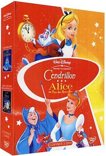 Cendrillon / Alice au pays des merveilles - Coffret 2 DVD Films