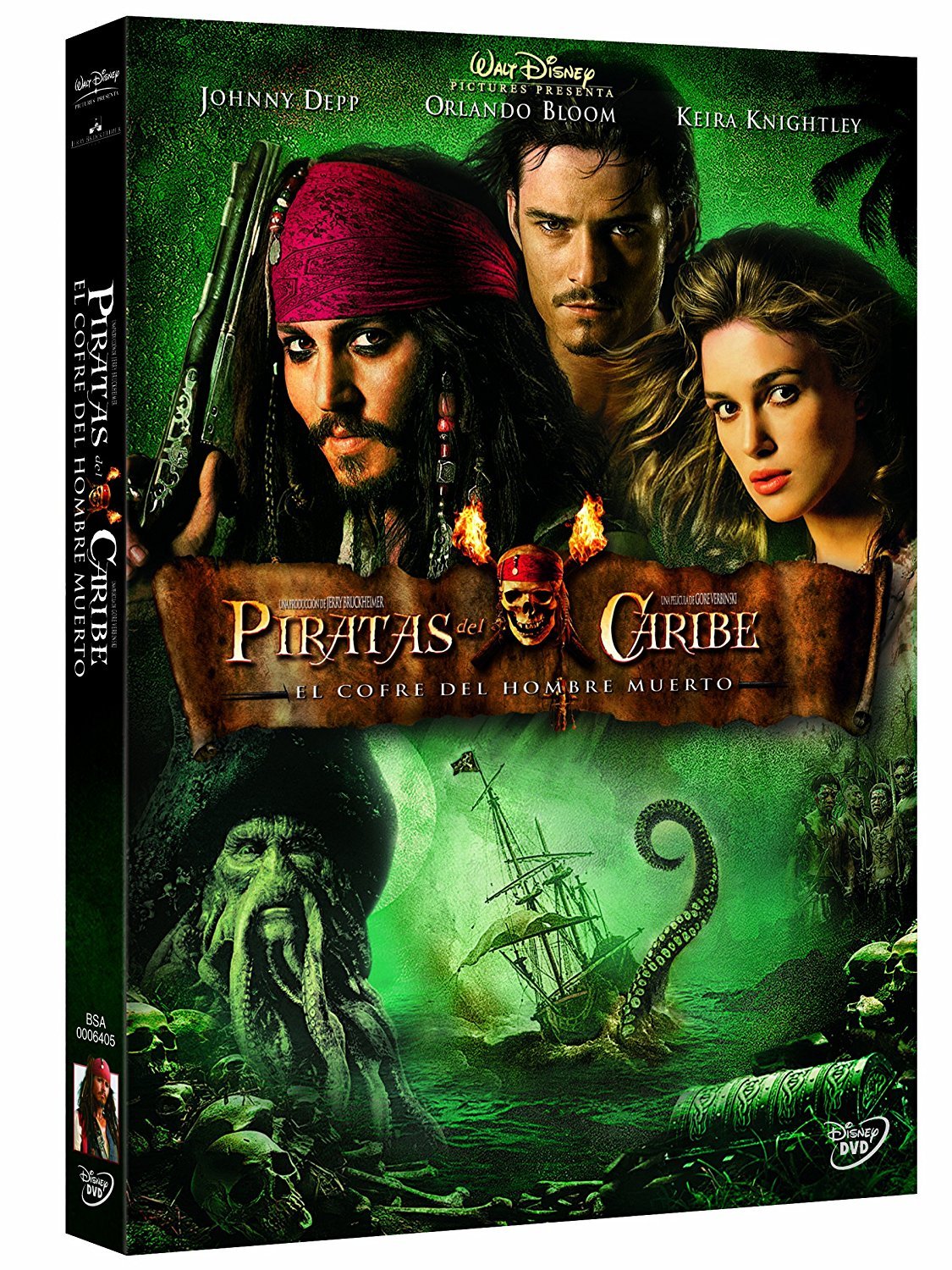 Piratas del Caribe: El Cofre del Hombre Films