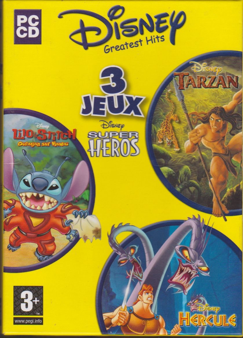 Pack 3 jeux Disney Super héros game