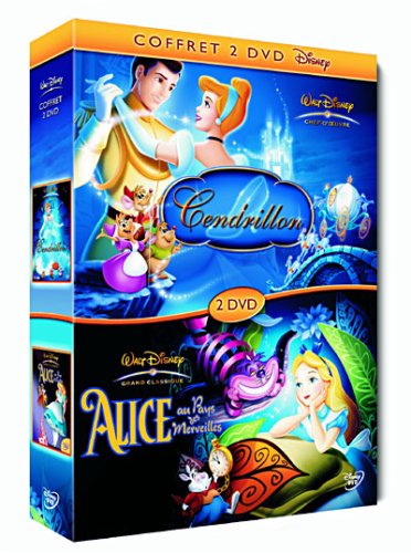 Cendrillon / Alice au pays des merveilles - Coffret 2 DVD Films