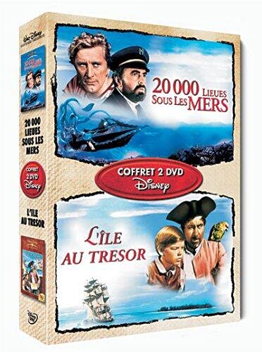 20000 lieues sous les mers / L'ile au trésor - Coffret 2 DVD Films