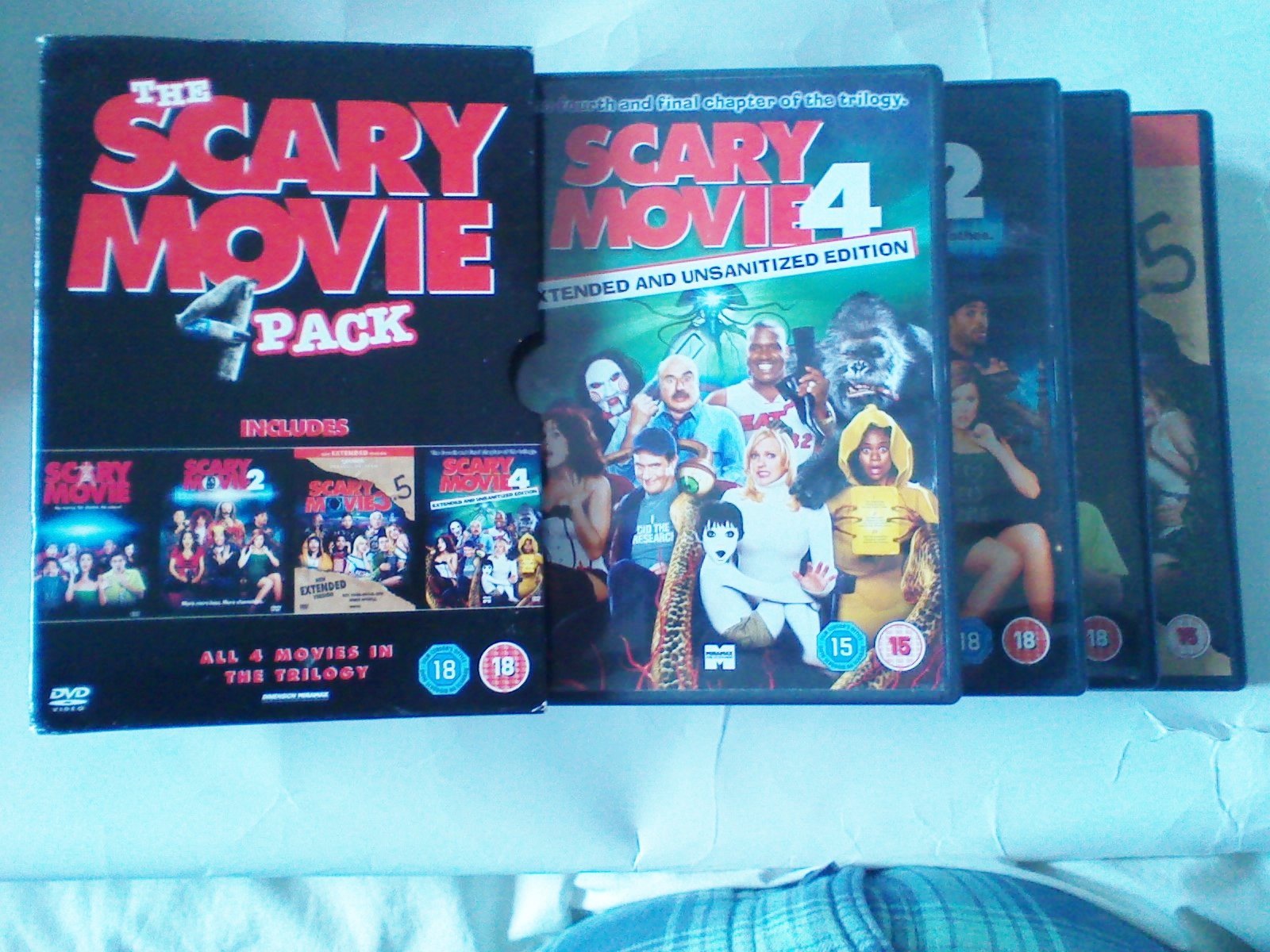 Scary Movie 1-4 Movies