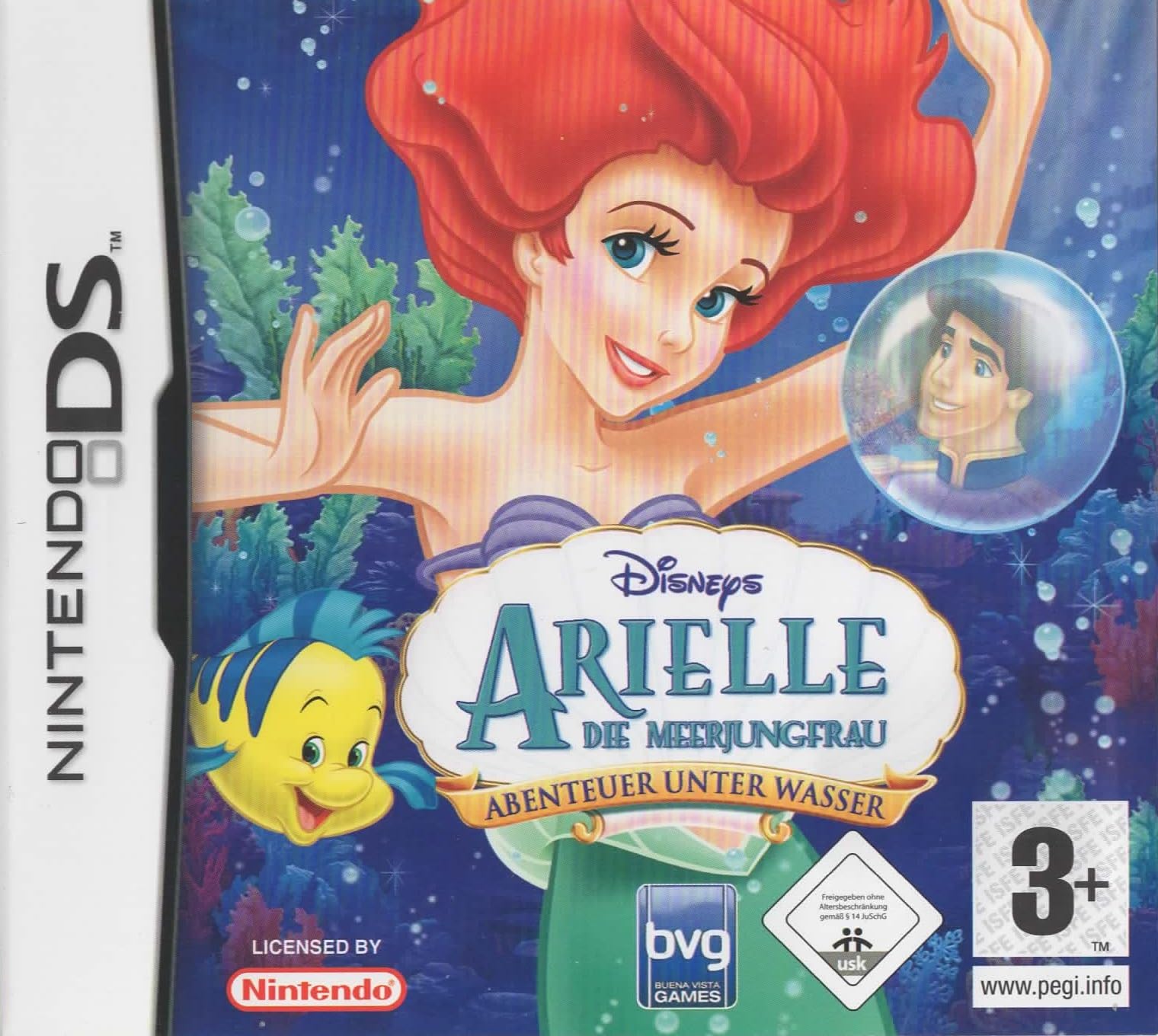 Arielle die Meerjungfrau: Abenteuer unter Wasser Nintendo DS
