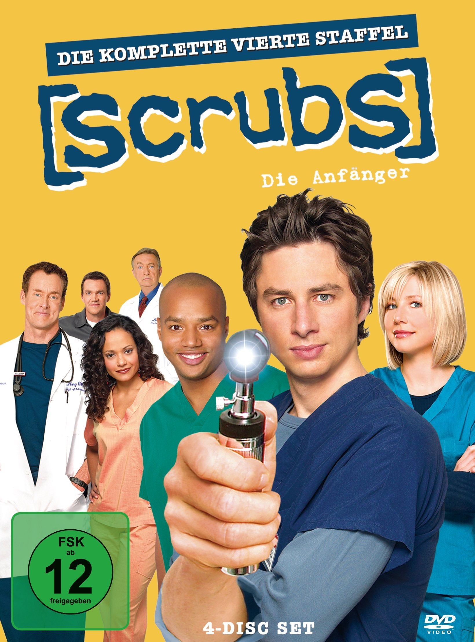 Scrubs: Die Anfänger - Die komplette vierte Staffel (4 DVDs) Box sets
