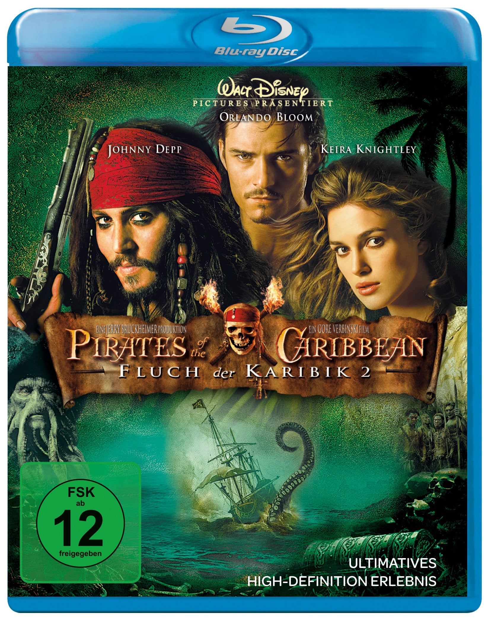 Fluch der Karibik 2 - Pirates of the Caribbean (2 Discs) Films