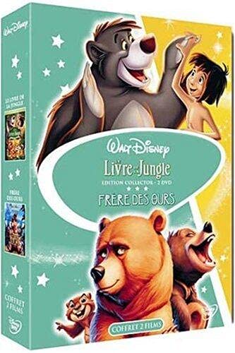 Le livre de la Jungle / Frere des ours - Bipack 2 DVD Films