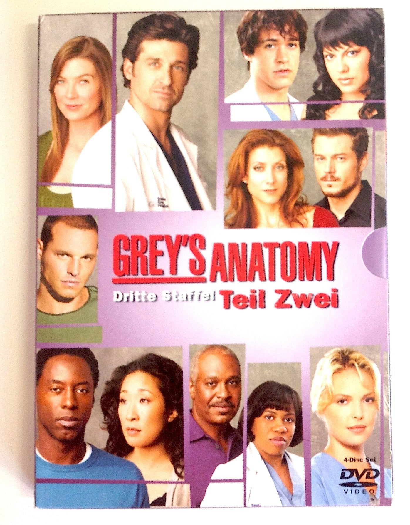 Grey's Anatomy - Die jungen Ärzte - Dritte Staffel, Teil 2 (4 DVDs) Box sets