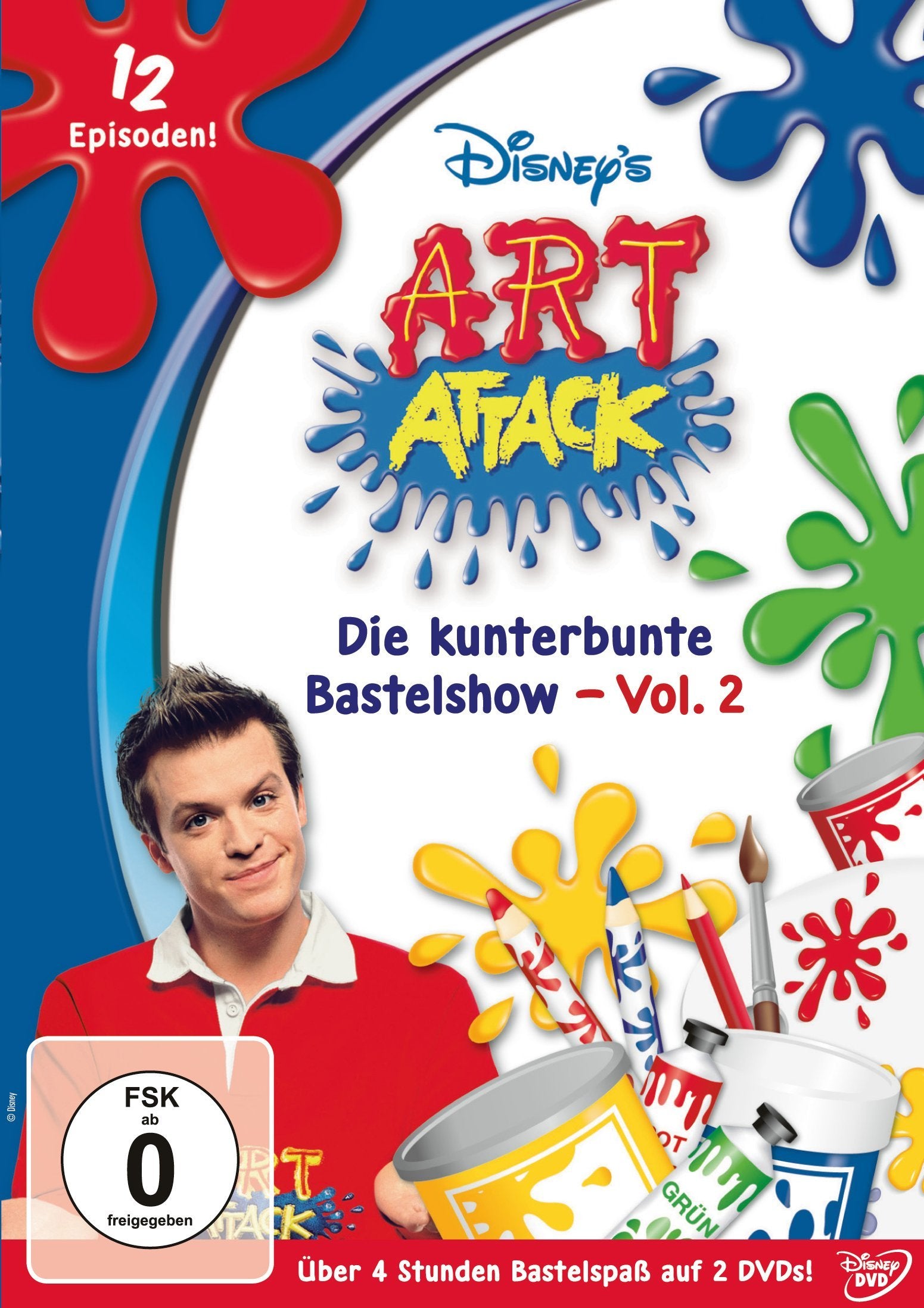 Art Attack - Die kunterbunte Bastelshow, Vol. 2 (2 DVDs) Box sets