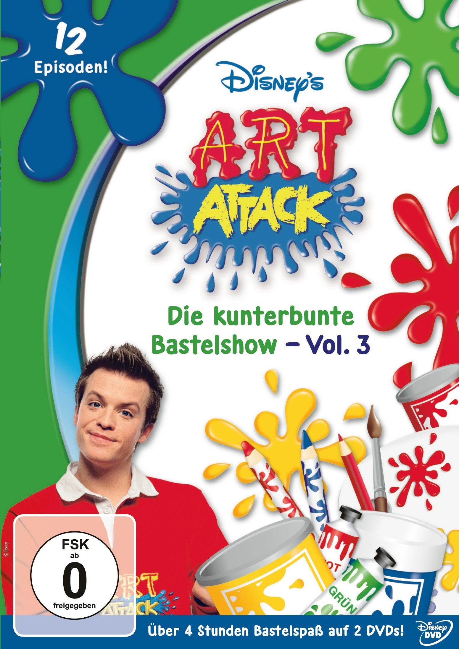 Art Attack - Die kunterbunte Bastelshow, Vol. 3 (2 DVDs) Box sets