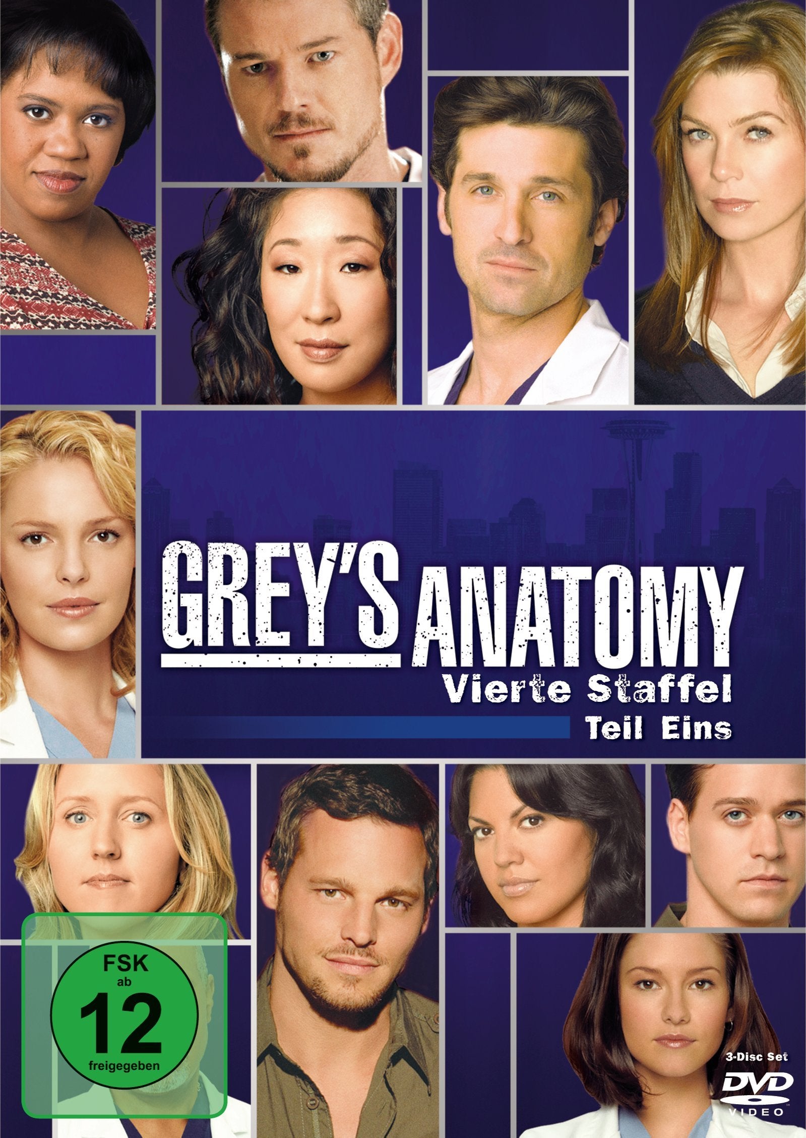 Grey's Anatomy - Die jungen Ärzte - Vierte Staffel, Teil 1 (3 DVDs) Box sets