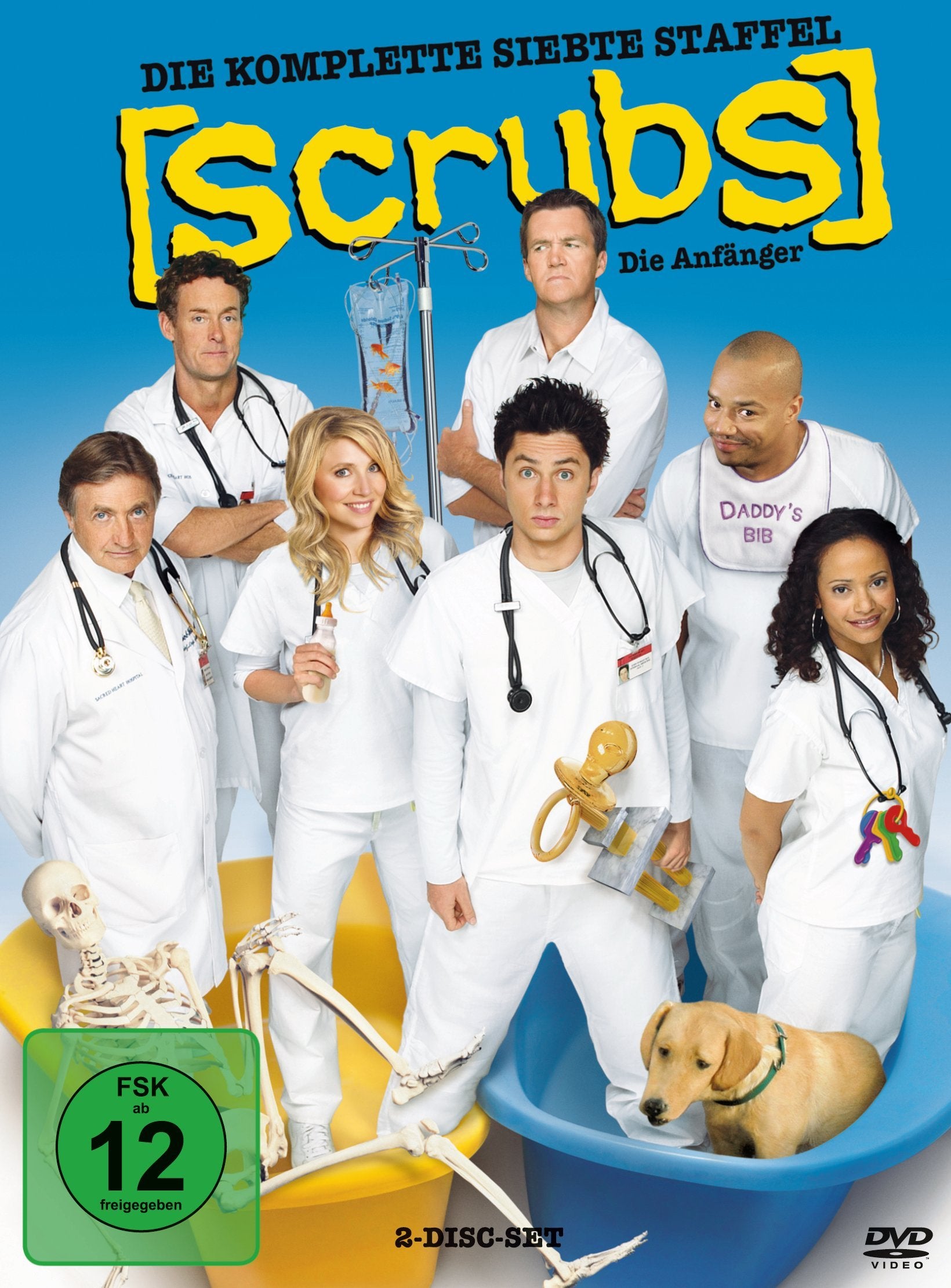 Scrubs: Die Anfänger - Die komplette siebte Staffel (2 DVDs) Box sets