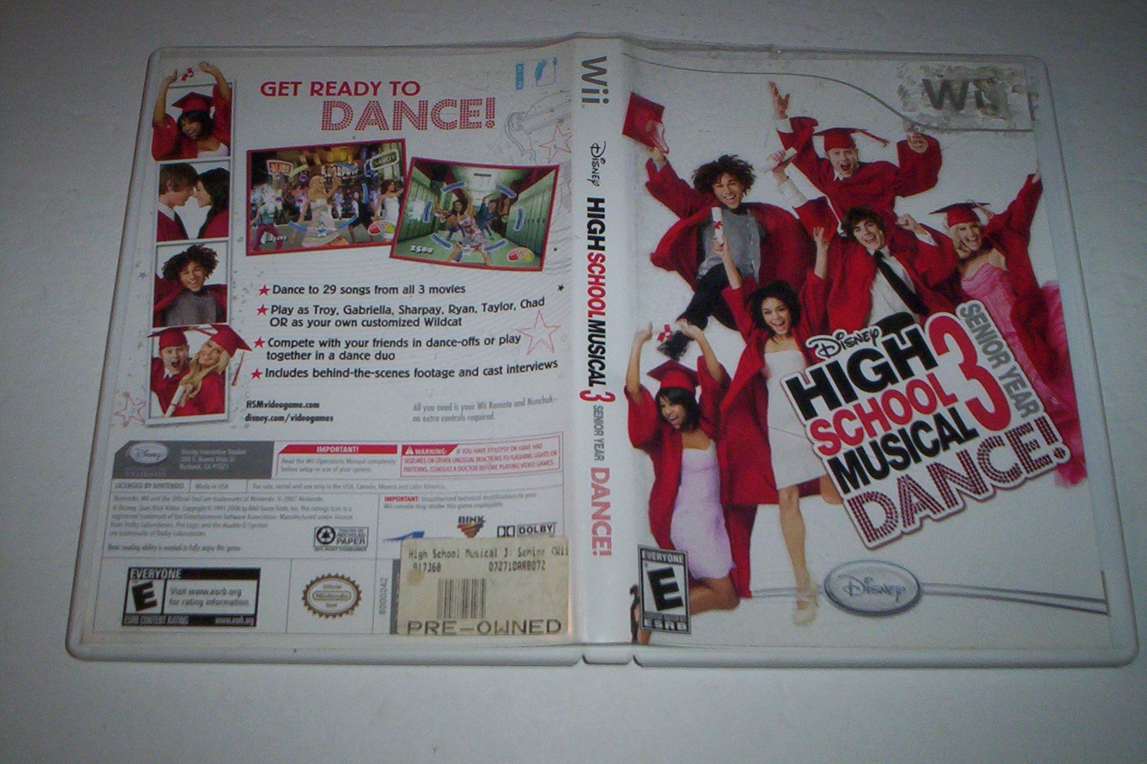 High School Musical 3: Senior Year DANCE! Wii