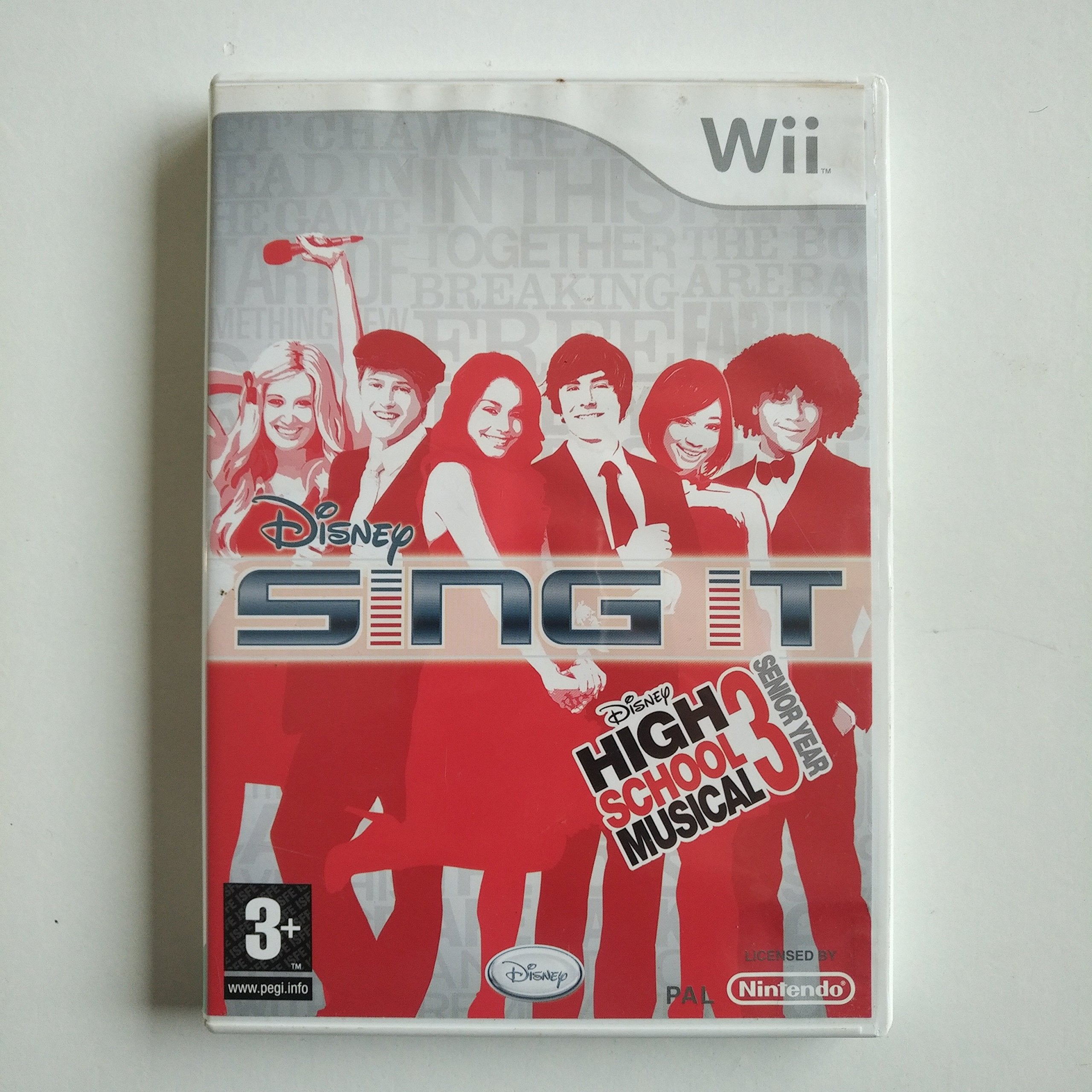 Disney Sing It High School Musical 3 Senior Year Solus Game Wii game