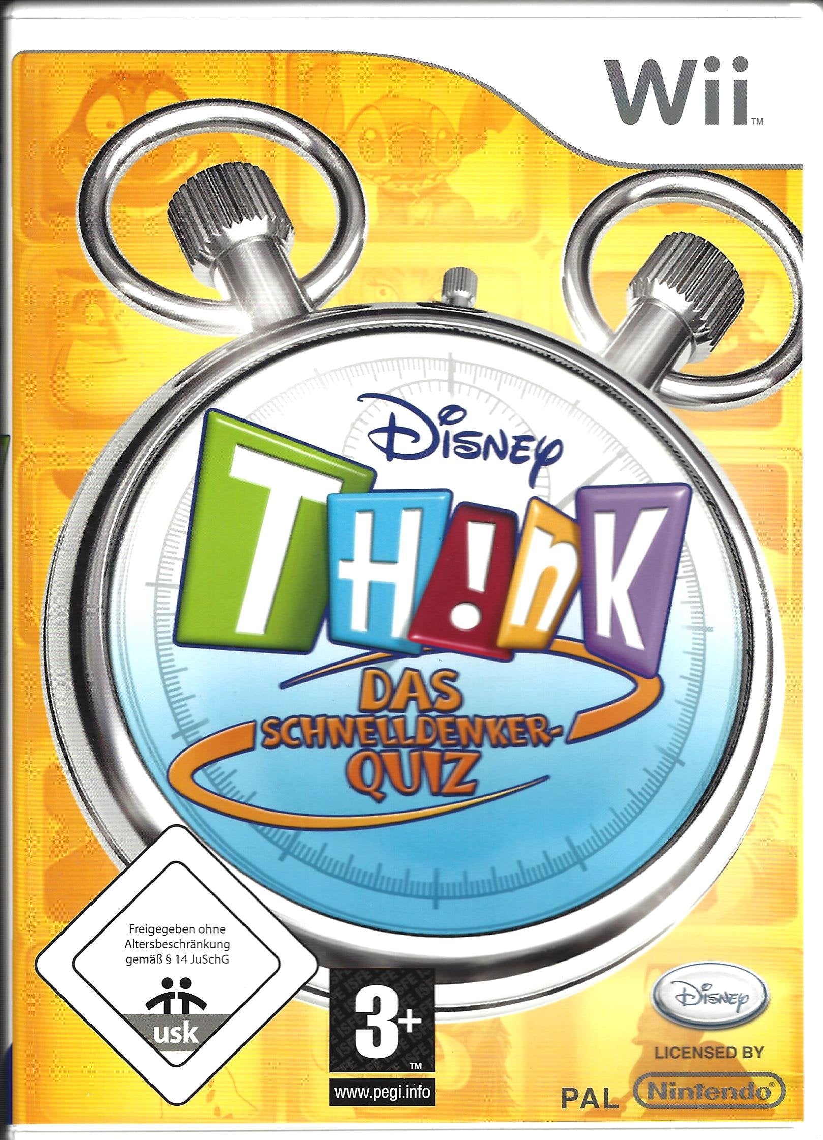 Disney Th!nk - Das Schnelldenker-Quiz Wii