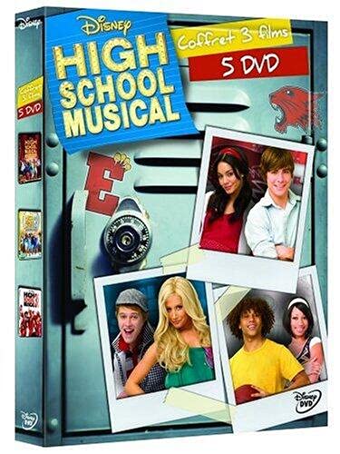 Trilogie High School Musical : vol. 1 a 3 - Coffret 5 DVD Films