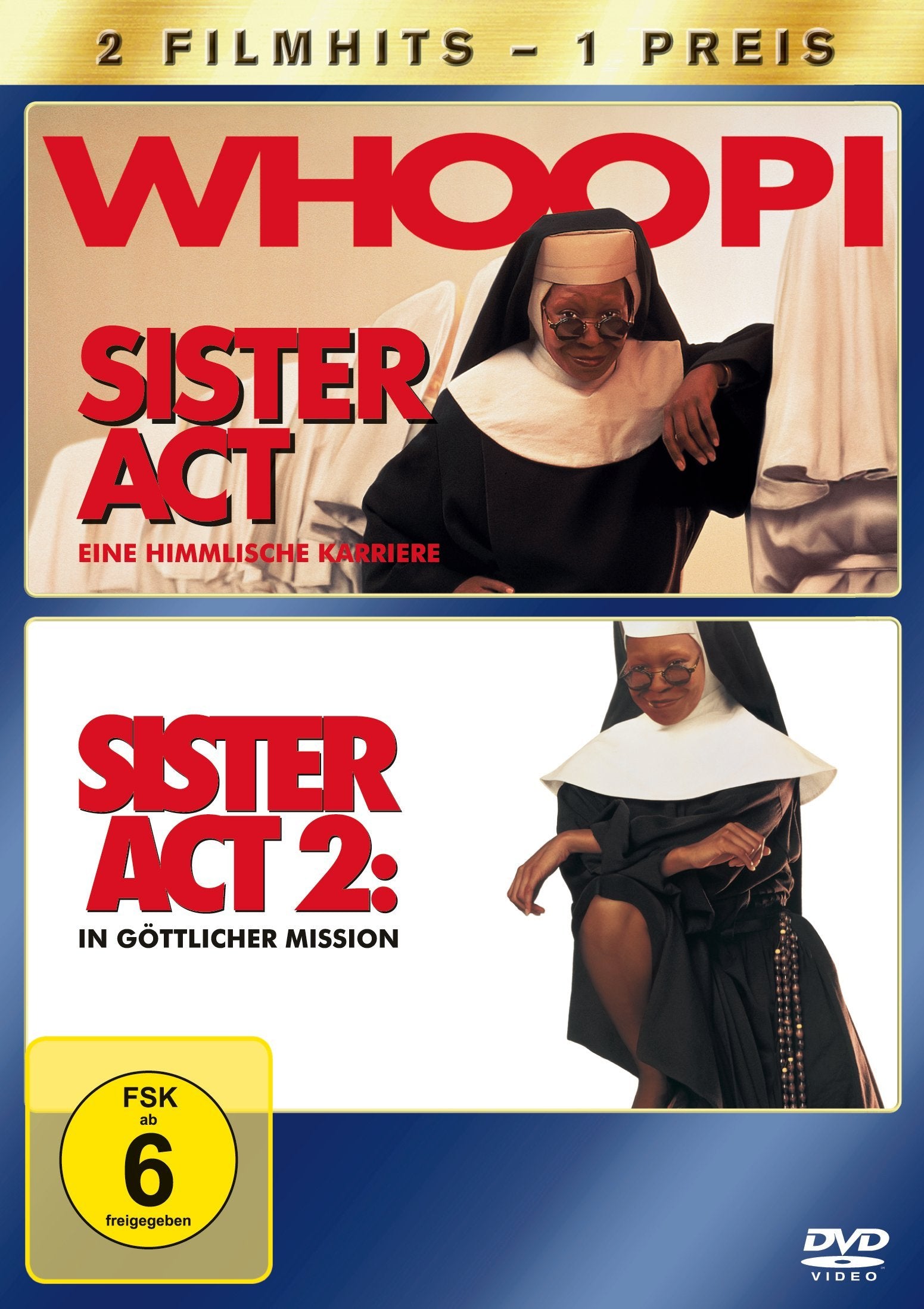 Sister Act - Eine himmliche Karriere & Sister Act 2 - In göttlicher Mission Movies