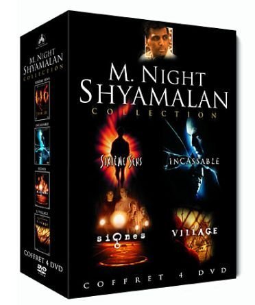 M Night Shyamalan collection : Sixième sens, Incassable, Le village, Signes Movies