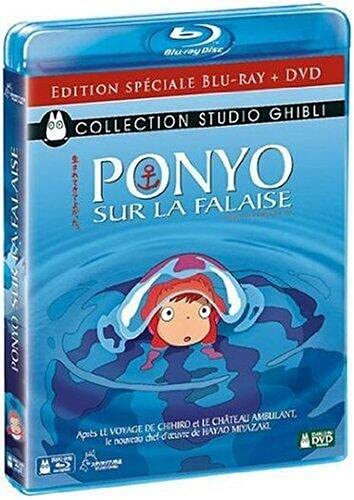 Ponyo sur la falaise, combo Blu-ray et DVD Films