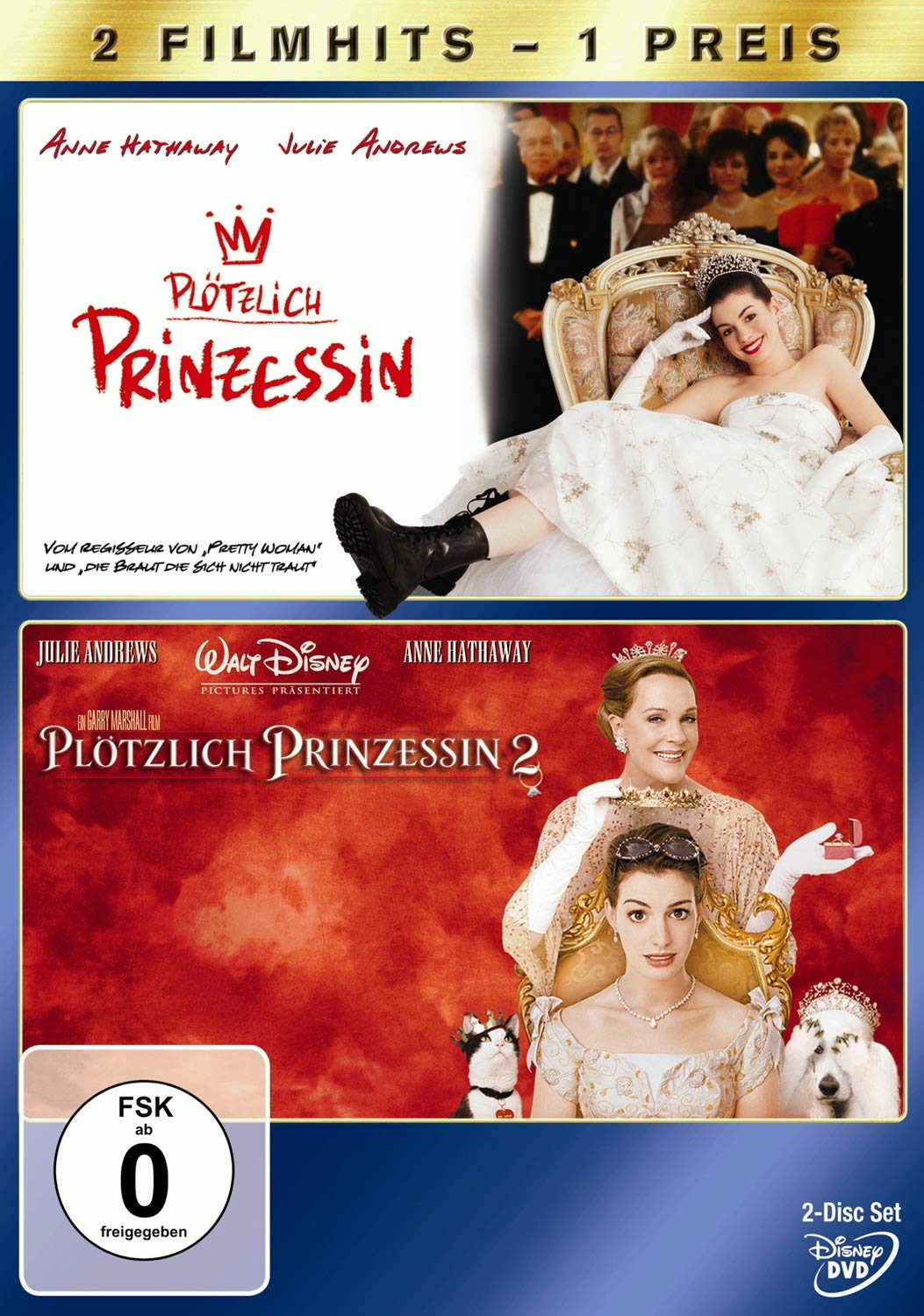 Plötzlich Prinzessin / Plötzlich Prinzessin 2 Films