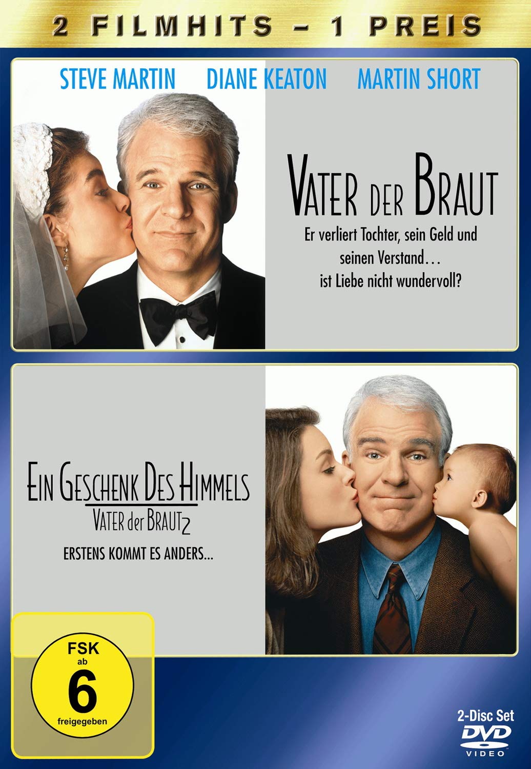 Vater der Braut / Vater der Braut 2 Films