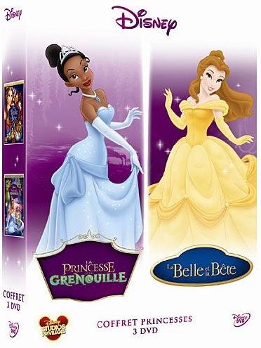 Coffret la princesse et la grenouille ; la belle et la bête Films